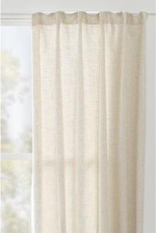 Gordijn Dante - Zand - 140x280 Cm (1 Stuk) - Polyester - Beige