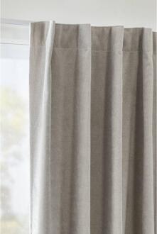 Gordijn Fabian - Zand - 135x280 Cm (1 Stuk) - Polyester - Beige