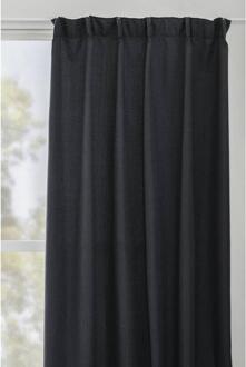 Gordijn Julian - 140x280 Cm (1 Stuk) - Polyester - Zwart