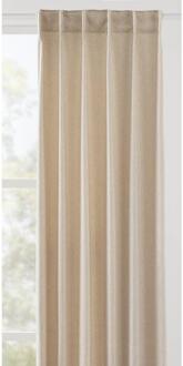 Gordijn Kaat Lichtdoorlatend - 140x280 Cm - Polyester - Beige