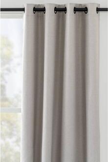 Gordijn Kai - 135x280 Cm (1 Stuk) - Polyester - Beige