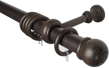 Gordijn Kit Oslo Noten 300 Cm 35mm