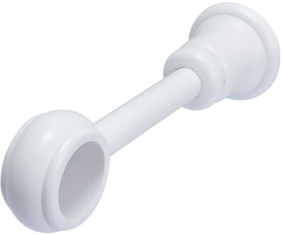 Gordijn Ophangsteunen Extern Wit 35mm