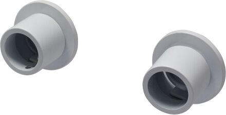 Gordijn Ophangsteunen Idd Wit Hoogglans 20mm