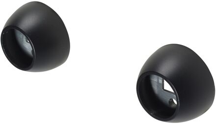 Gordijn Ophangsteunen Idd Zwart 20mm 2 Stuks