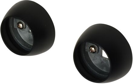 Gordijn Ophangsteunen Idd Zwart 28mm