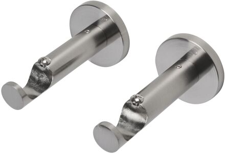 Gordijn Oplegsteunen Rvs 28mm