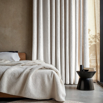 Gordijnen Bouclé - Haken Of Ringen 250x300 Cm - - Dekbed-Discounter.nl