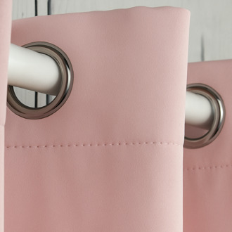 Gordijnen Verduisterend & Isolerend - Haken Of Ringen - Oud Roze 250x300 Cm - - Dekbed-Discounter.nl - 300 x 250 cm