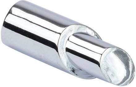 gordijnknop peper en zoutvaatje chroom 20mm 2 stuks