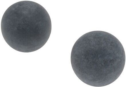 Gordijnknop Sphere Grijs - 2 Stuks