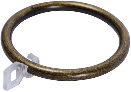 Gordijnring - Metaal - Brons - Dia. 28mm - 10 Stuks