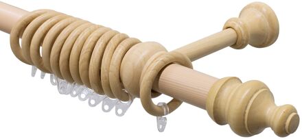 Gordijnroede Licht Eiken 120 Cm X 28 Mm