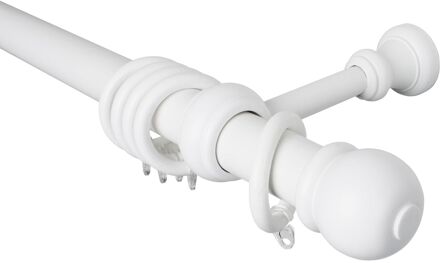 Gordijnroede Set Oslo Wit 200cmx35mm