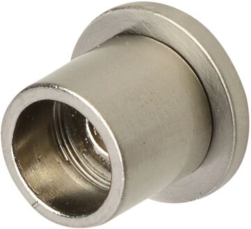 Gordijnroede Steun Idd Strak Rvs Look 16mm - 2 Stuks