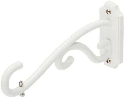 Gordijnroede Steunen Elegant Wit 20mm 2 Stuks