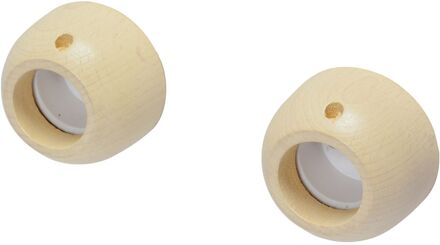 Gordijnroede Steunen Idd Beuk 28mm 2 Stuks