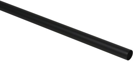 Gordijnroede Zwart 240cm 28mm