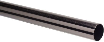 Gordijnroede Zwart Nikkel 160cm 28mm