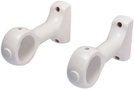 Gordijnsteunen Mono Gm Wit 35mm 2 Stuks