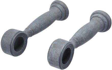 Gordijnsteunen Sfeervol Grijs 28mm