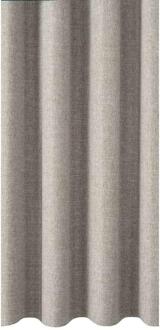 Gordijnstof Scott Semi Verduisterend - Polyester - Taupe - B145 Cm
