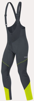 Gore Wear C3 Windstopper Bib Tights+ - Lange fietsbroeken Black/Neon Yellow