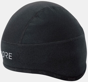 Gore Wear C3 Windstopper Helmmuts, black Hoofdomtrek 60-64cm