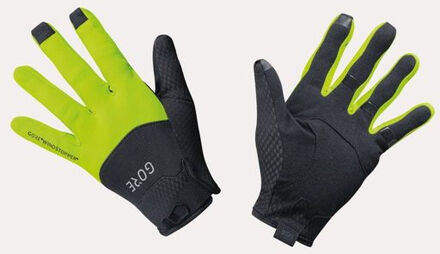 Gore Wear C5 Gore-Tex Infinium Gloves Handschoen Zwart/Middengeel - 6