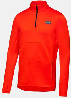 Gore Wear Everyday Thermo 1/4 Zip Rood - L