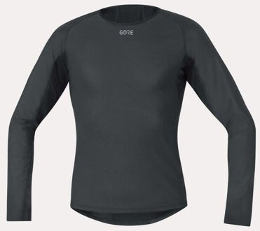 Gore Wear M GWS BL Thermo Long Sleeve Shirt Zwart