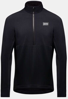 Gore Wear Trailkpr Hybrid 1/2-Zip Mens Zwart