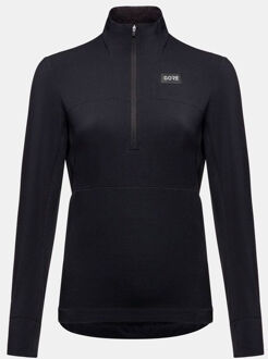 Gore Wear Trailkpr Hybrid 1/2-Zip Womens Zwart - 42