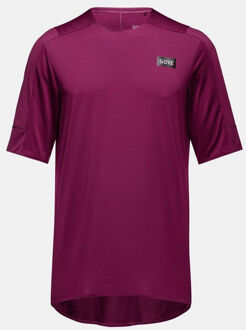 Gore Wear Trailkpr Tech Jersey Mens Rood