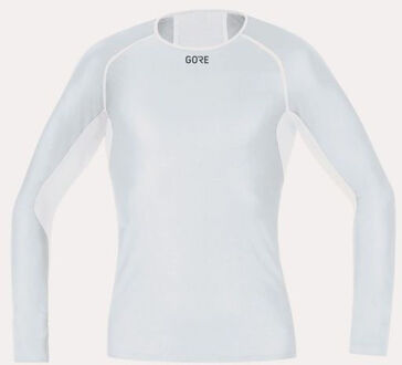 Gore Wear Windstopper Long Sleeve Base Layer - Onderkleding Light grey/white - Large