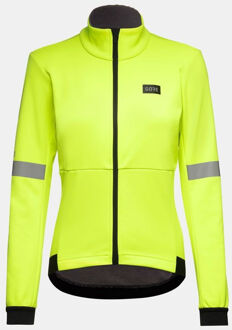 Gore Wear Windstopper Tempest Jacket Dames Geel - 38