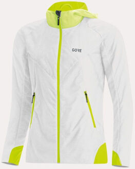 Gore Wear Women's R5 GORE-TEX Infinium Insulated Jacket - Jassen White/Neon - Large