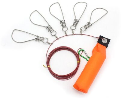 Gorgons Vissen Accessoires Roestvrij Staal Vissen Lock Gesp Vis Lock Riem Vissen Stringer Touwen