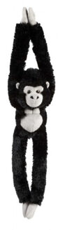 Gorilla speelgoed artikelen gorilla knuffelbeest zwart 65 cm
