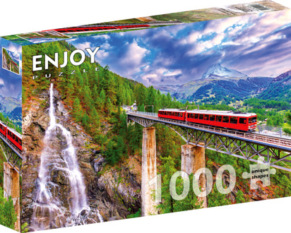Gornergrat Train - Zermatt Puzzel (1000 stukjes)