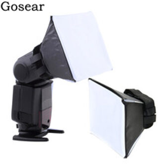 Gosear Universal Photo Flash Diffuser Licht Diffuser Soft Box Difusor Flash Voor Canon Nikon Sony Camera Flash Softbox