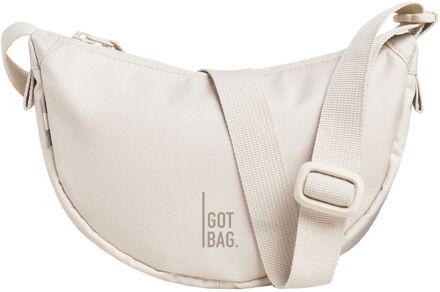 GOT BAG Monochrome Crossbody Schoudertas Mini soft shell damestas Beige - H 14 x B 20 x D 4 cm