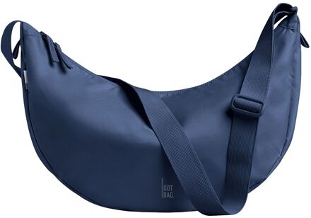 GOT BAG Moon Bag Large monochrome deep ocean damestas Blauw - H 30 x B 45 x D 15 cm
