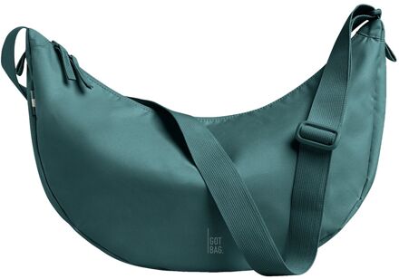 GOT BAG Moon Bag Large Monochrome sea teal damestas Blauw - H 30 x B 45 x D 15 cm
