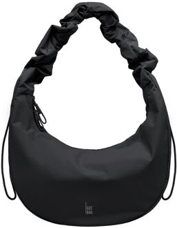 GOT BAG Moon Bag Ruffle black damestas Zwart - H 22 x B 40 x D 15,5 cm