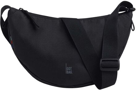 GOT BAG Moon Bag Small black damestas Zwart - H 18 x B 32 x D 9 cm