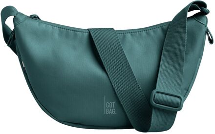 GOT BAG Moon Bag Small Monochrome sea teal damestas Blauw - H 18 x B 32 x D 9 cm