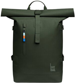 GOT BAG Rolltop 2.0 algae schooltas Groen - H 47.6 x B 45.5 x D 16 cm