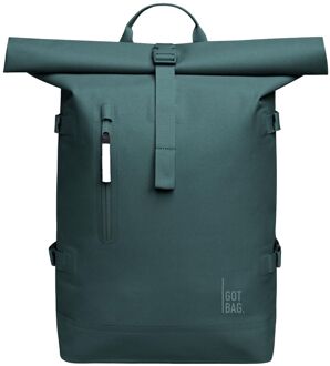 GOT BAG Rolltop 2.0 sea teal schooltas Groen - H 47.6 x B 45.5 x D 16 cm