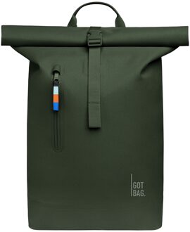 GOT BAG Rolltop Lite 2.0 algae backpack Groen - H 44 x B 40 x D 14.5